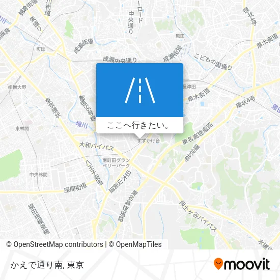 かえで通り南地図