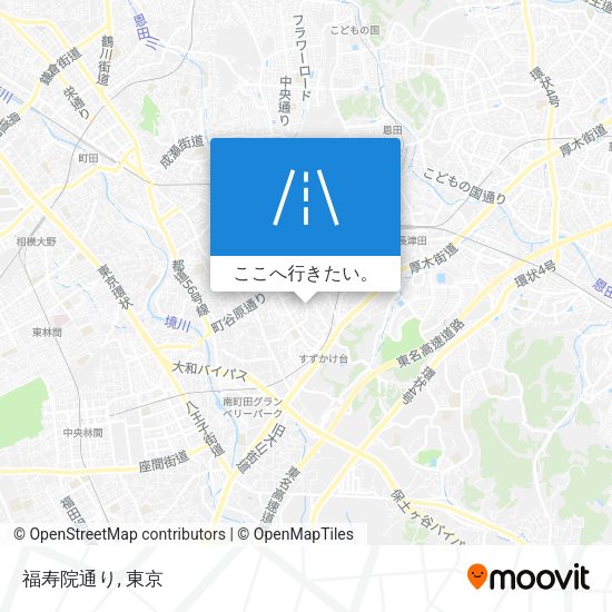 福寿院通り地図