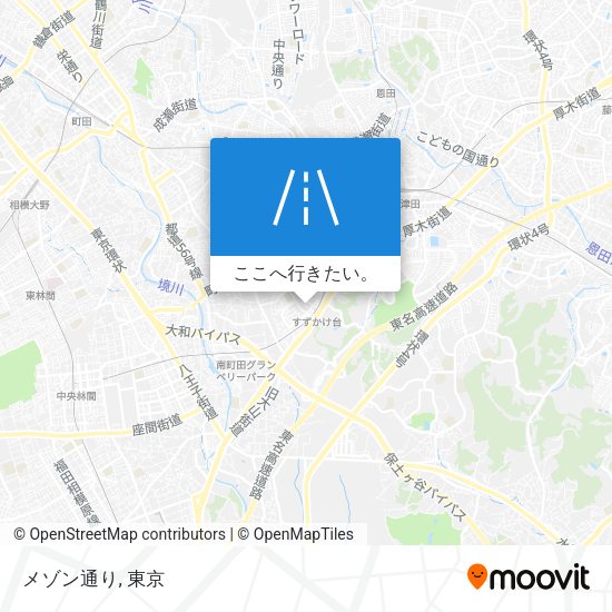 メゾン通り地図