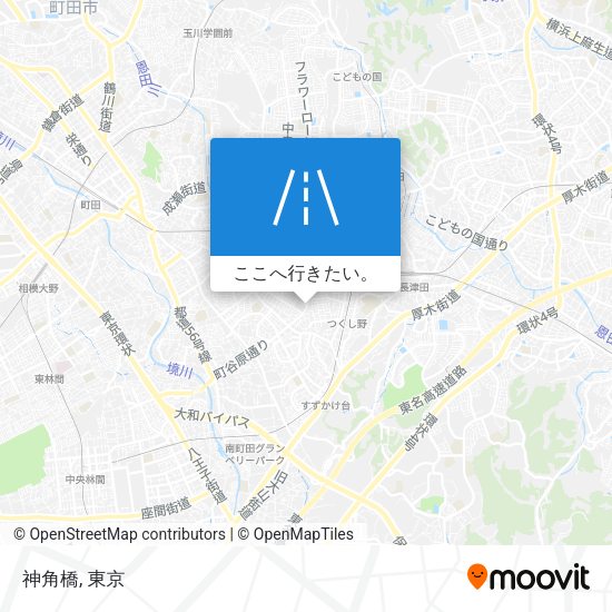 神角橋地図