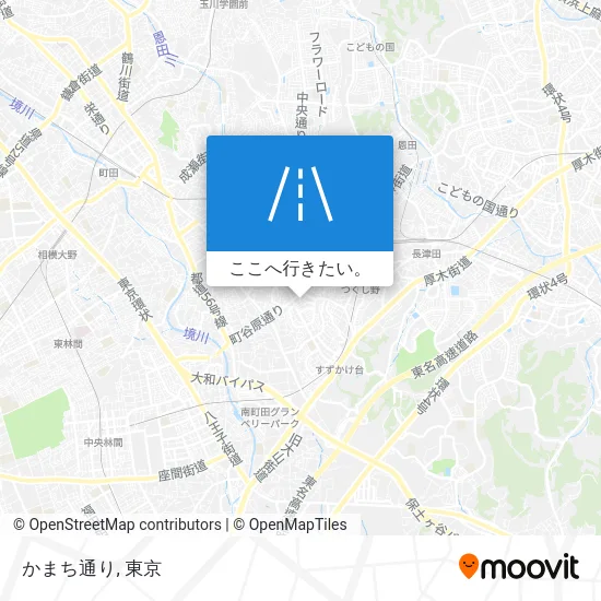 かまち通り地図