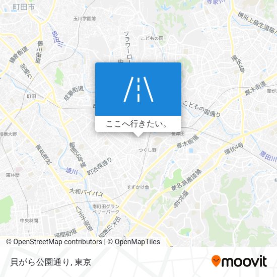 貝がら公園通り地図