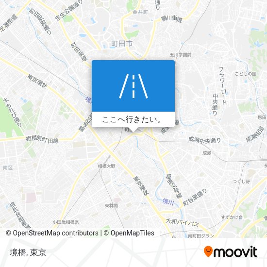 境橋地図