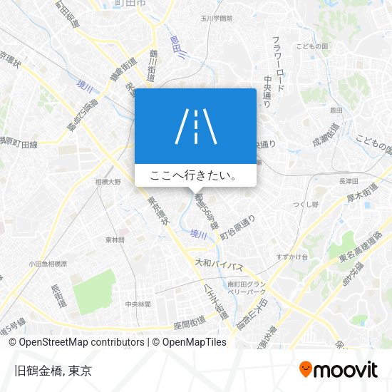 旧鶴金橋地図