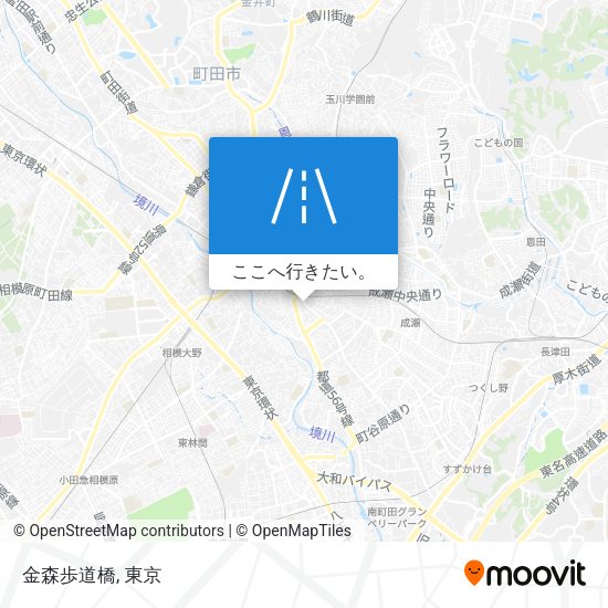 金森歩道橋地図