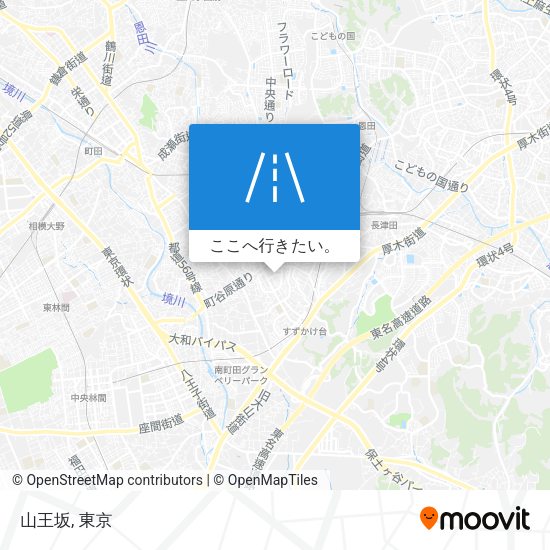 山王坂地図