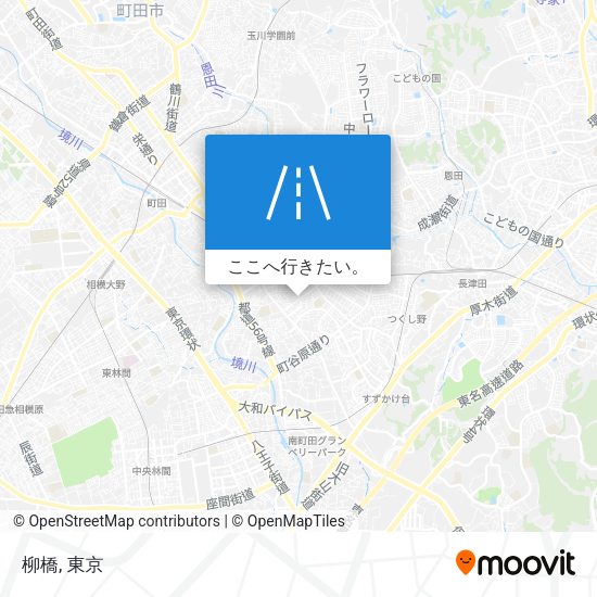 柳橋地図
