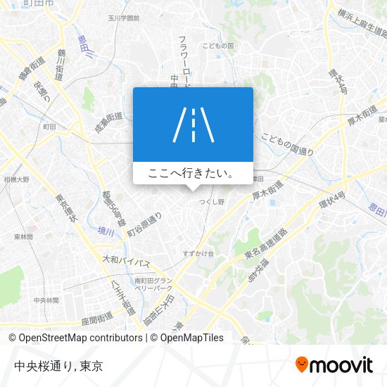 中央桜通り地図