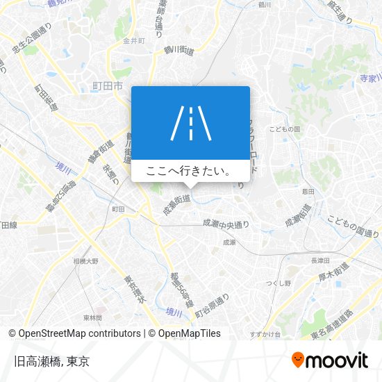 旧高瀬橋地図