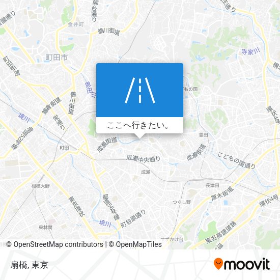 扇橋地図