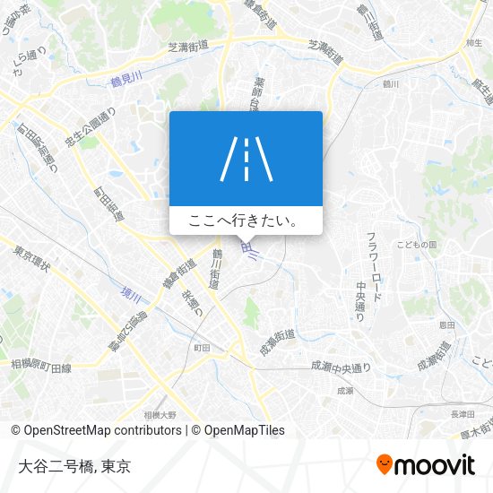 大谷二号橋地図