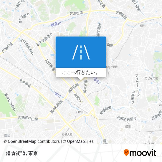 鎌倉街道地図