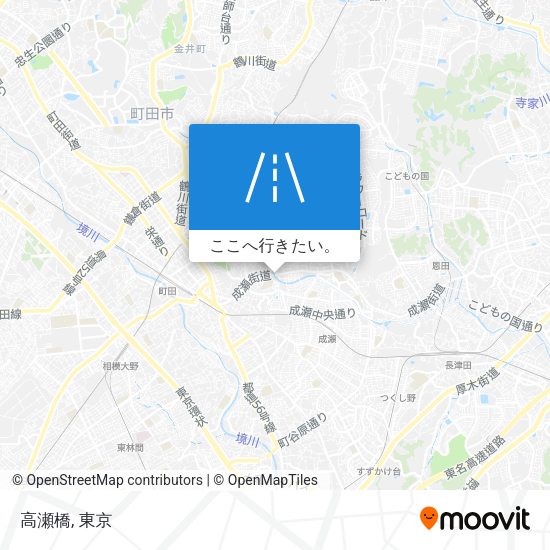 高瀬橋地図