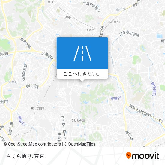 さくら通り地図