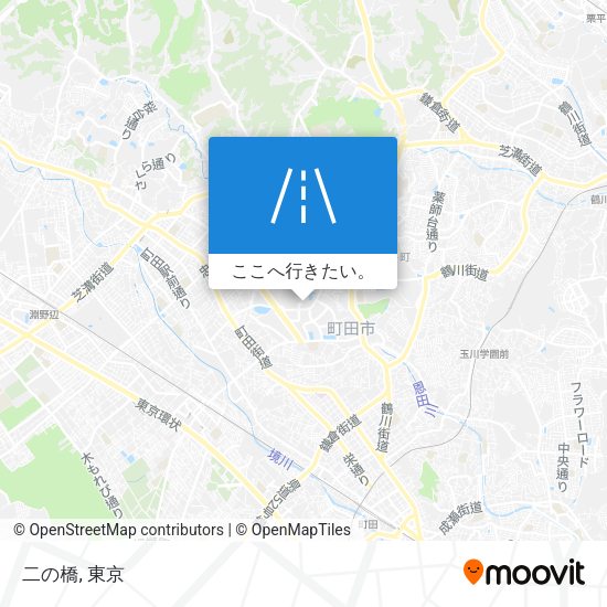 二の橋地図