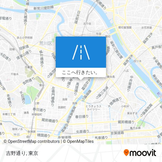 吉野通り地図