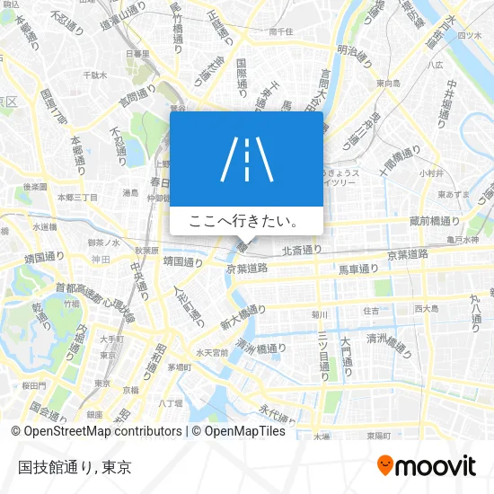 国技館通り地図