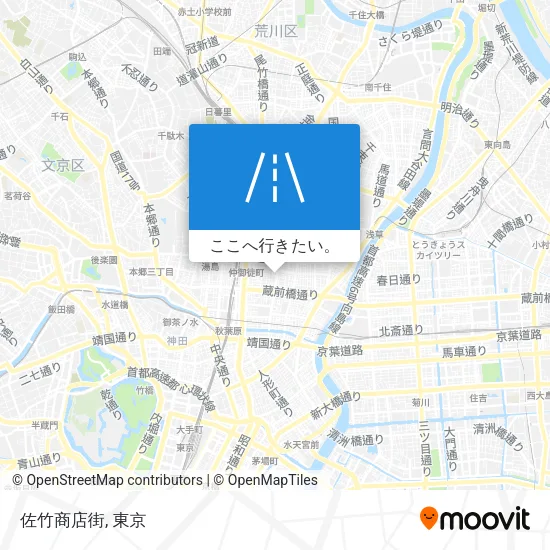佐竹商店街地図