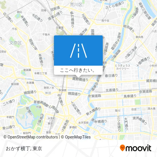 おかず横丁地図