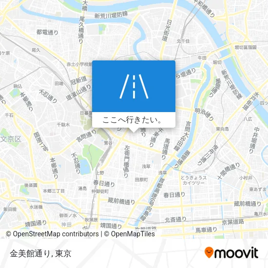 金美館通り地図