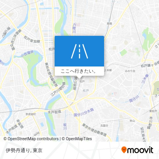 伊勢丹通り地図