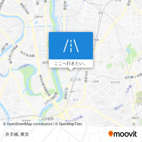 弁天橋地図