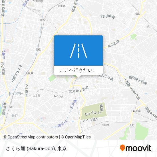 さくら通 (Sakura-Dori)地図