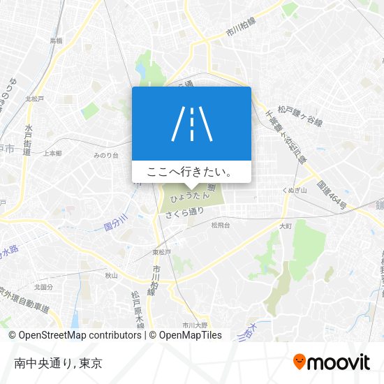 南中央通り地図