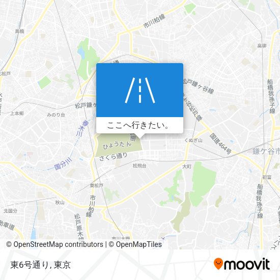 東6号通り地図