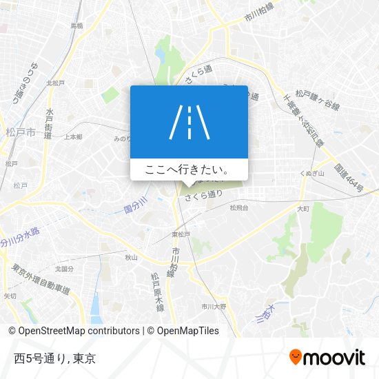 西5号通り地図