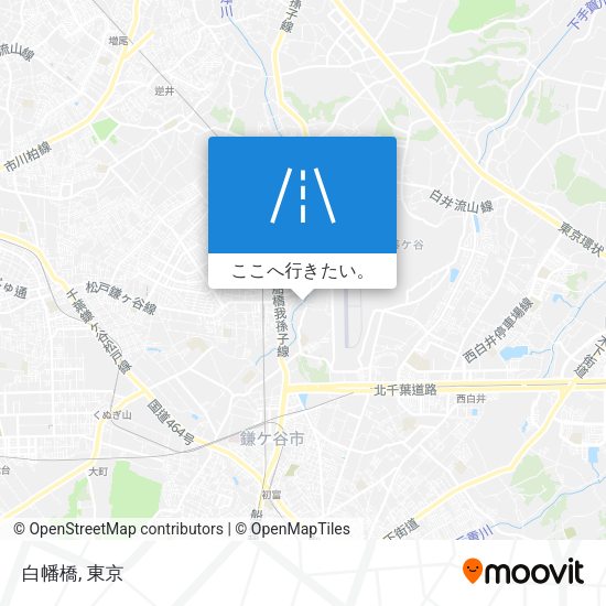 白幡橋地図