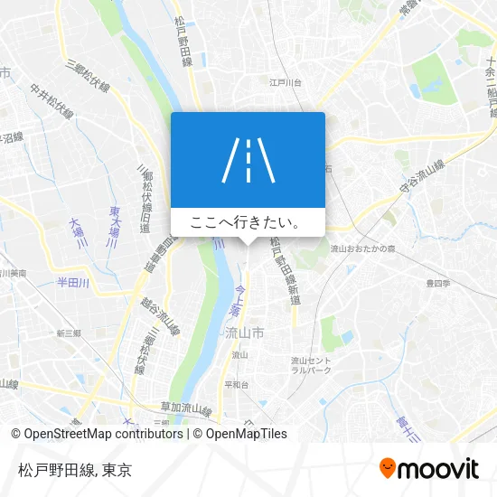 松戸野田線地図