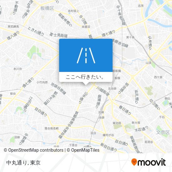 中丸通り地図