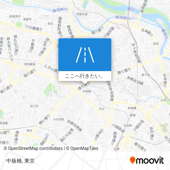 中板橋地図