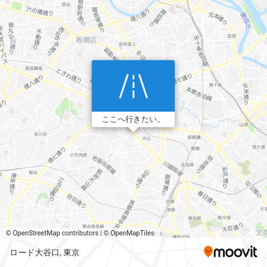 ロード大谷口地図