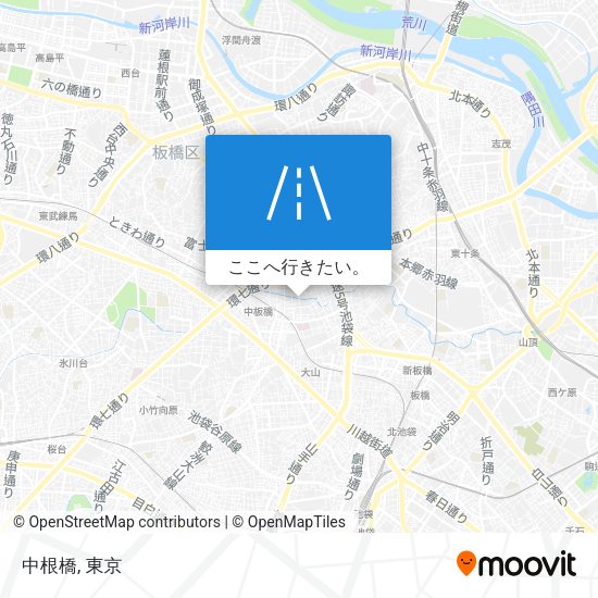 中根橋地図