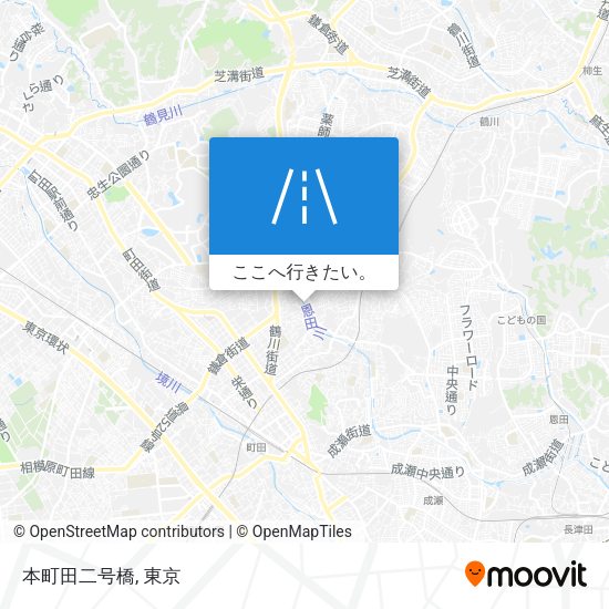 本町田二号橋地図