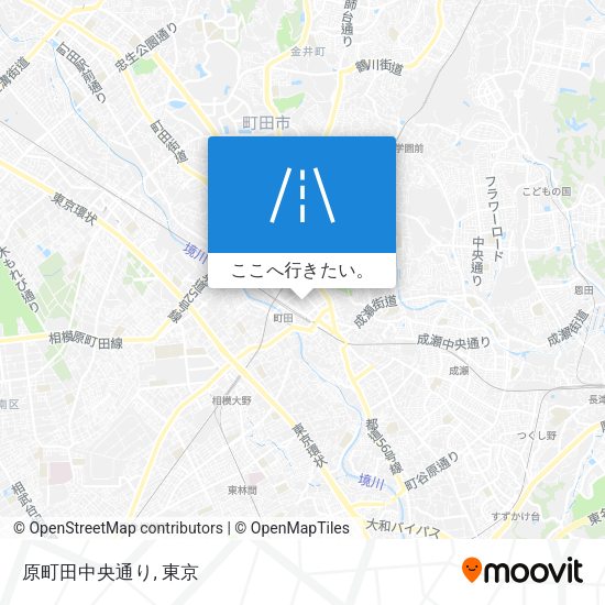 原町田中央通り地図