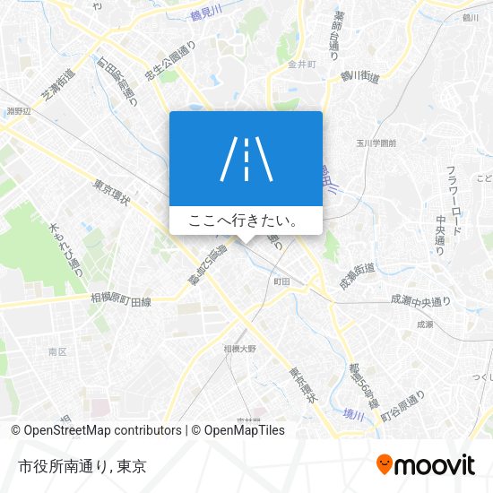 市役所南通り地図