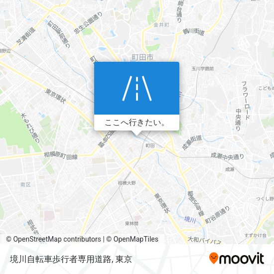 境川自転車歩行者専用道路地図
