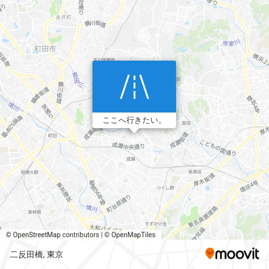 二反田橋地図