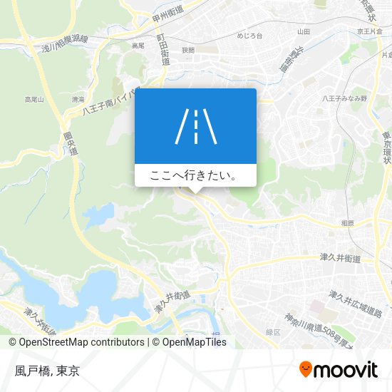 風戸橋地図