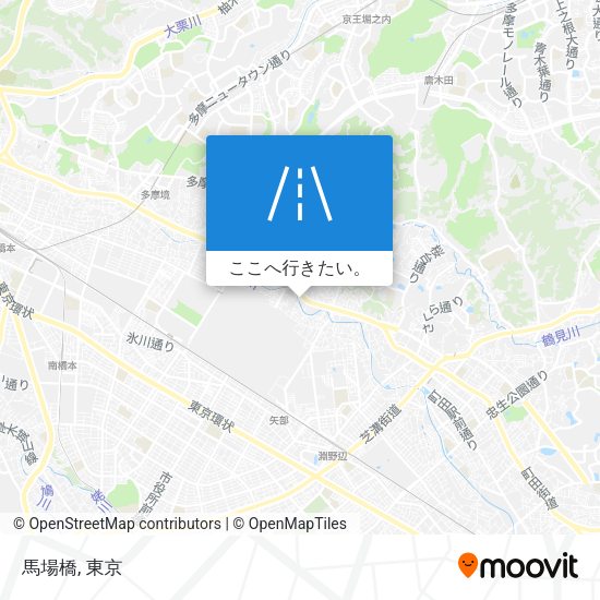 馬場橋地図