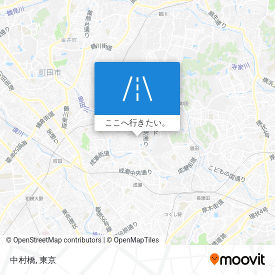 中村橋地図