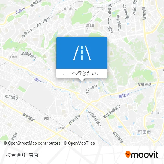 桜台通り地図