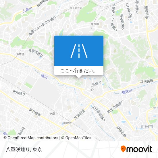 八重咲通り地図