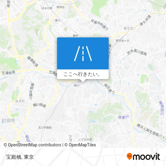 宝殿橋地図