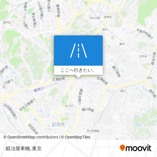 鍛冶屋車橋地図