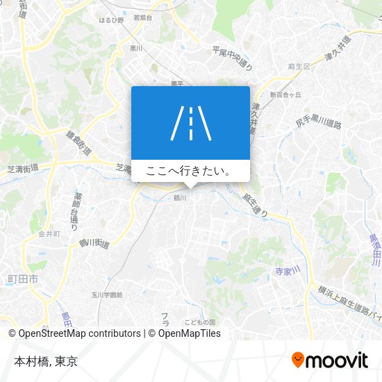 本村橋地図