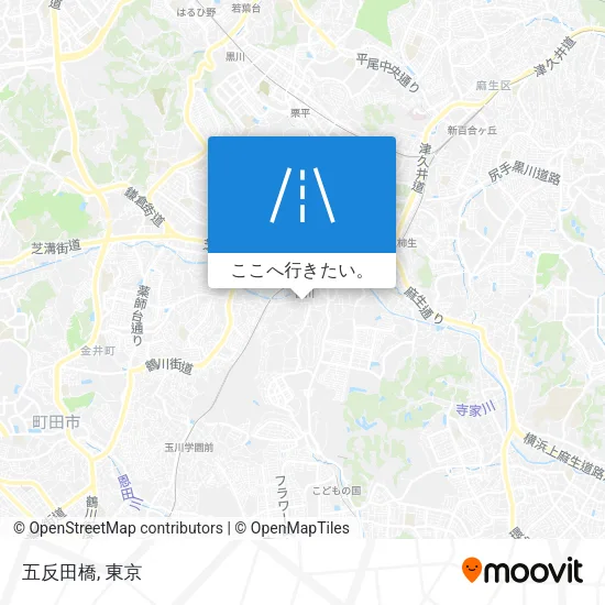 五反田橋地図